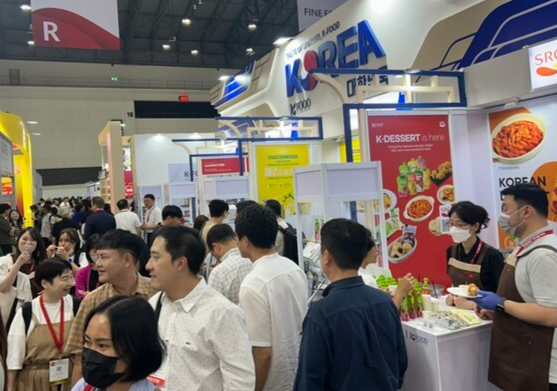 태국 식품박람회 태국관 전경. /한국농수산식품유통공사 