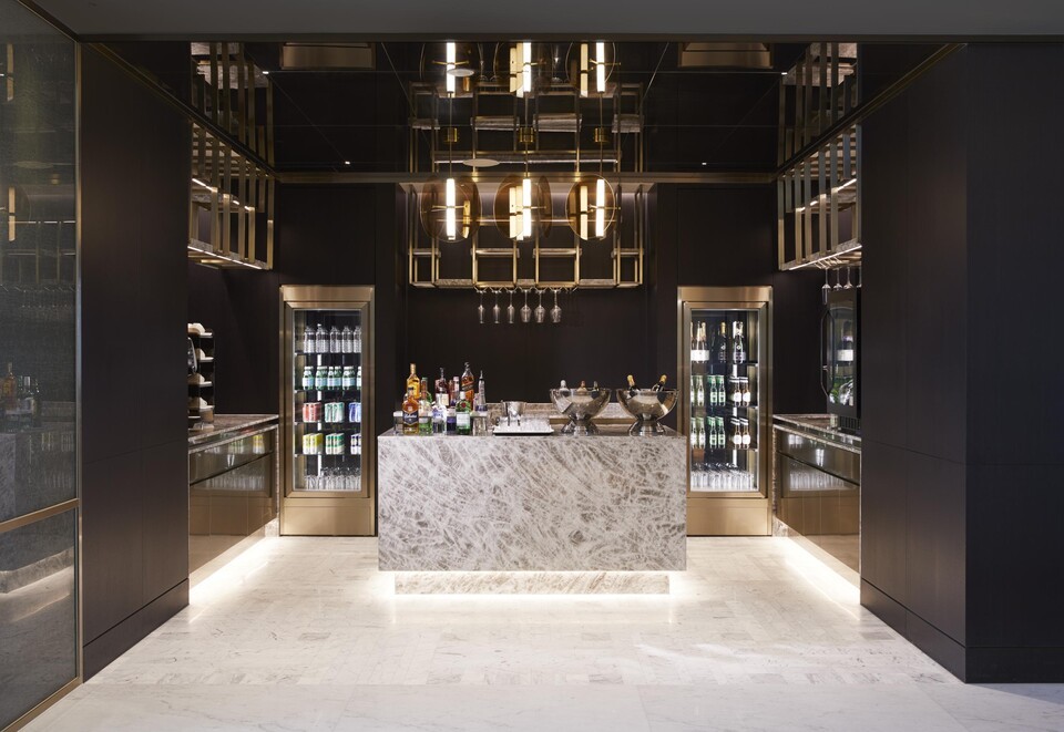 파르나스호텔 클럽 라운지가 커뮤니티에 적용된 예시 이미지./GS건설 제공