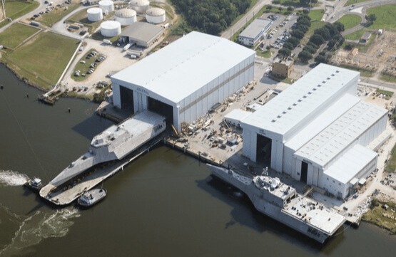 오스탈 미국 모빌 조선소 전경./오스탈 홈페이지