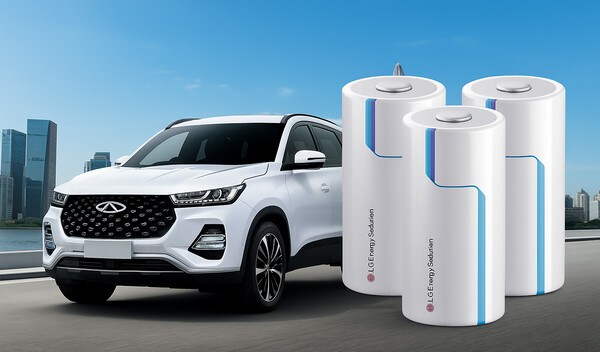 LG에너지솔루션에 따르면 체리기차와 총 8GWh 규모의 46시리즈 배터리 공급 계약을 체결했다.