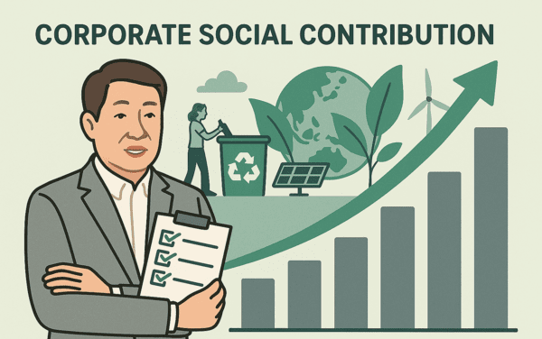 최태원 SK그룹 회장이 사회문제 해결을 위한 새로운 시장 시스템을 제안했다./이공지능 생성 이미지