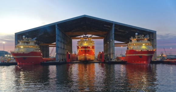 에디슨 슈에스트 오프쇼어’ 조선소 전경./사진=HD현대