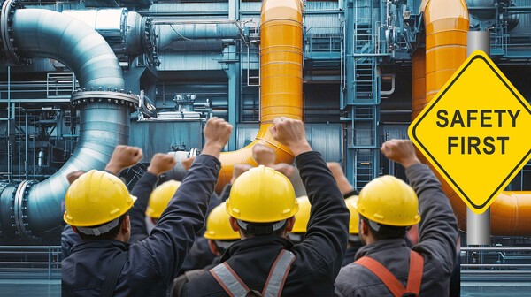 동국제강그룹이 그룹사 전반의 안전보건 관리 수준 향상을 위한 본격적인 교육 체계를 구축했다./인공지능 생성 이미지