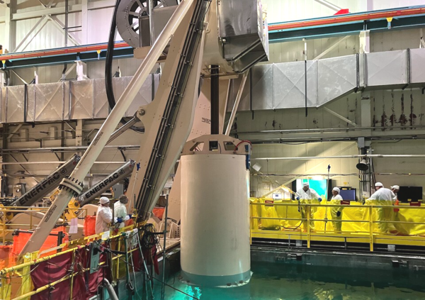 인디안포인트 원전해체 작업 모습./현대건설 제공