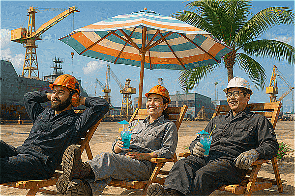 국내 주요 제조업계가 폭염으로 인한 산업재해 예방을 위해 전례 없는 규모의 기술 투자에 나섰다./인공지능 생성 이미지