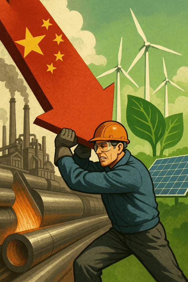 국내 철강업계가 중국발 저가 공세와 내수 부진이라는 전례 없는 위기 상황에서 생존을 위한 총력 대응에 나섰다./사진=인공지능 생성 이미지