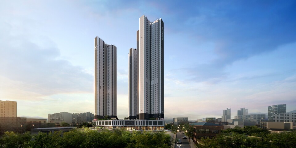 번영로 롯데캐슬 센트럴스카이 투시도.