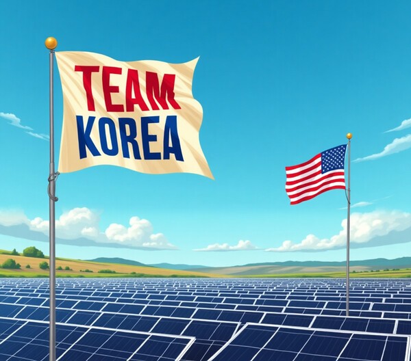 대건설은 9일(현지시간) 한국중부발전, 해외인프라도시개발지원공사(KIND), EIP자산운용, PIS펀드 등과 컨소시엄을 구성해 총 7500억원 규모의 텍사스주 루시(LUCY) 태양광 발전소 프로젝트 금융조달을 완료하고 본격 착공에 들어갔다./인공지능생성 이미지