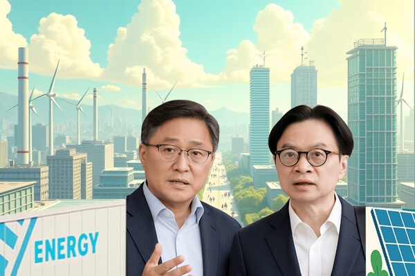 새 정부의 기후·에너지 정책의 밑그림을 그릴 두 핵심 부처 장관 후보자의 인사청문회로 탈탄소 정책의 방향성을 가늠할 수 있을 전망이다./인공지능 이미지 생성