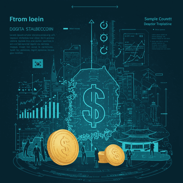 지난 6월 미국 상원을 통과한 달러 연동 스테이블코인 규제 법안 ‘지니어스법(GENIUS Act)’이 하원도 무난히 통과할 것으로 전망된다./인공지능 생성 이미지