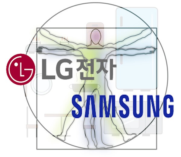 삼성전자와 LG전자가 '인체공학적 설계'로 제품의 편의성과 접근성을 높여 '2025 대한인강공학회 인간공학디자인상'을 수상했다./그래픽=그린포스트코리아, 이미지=픽사베이