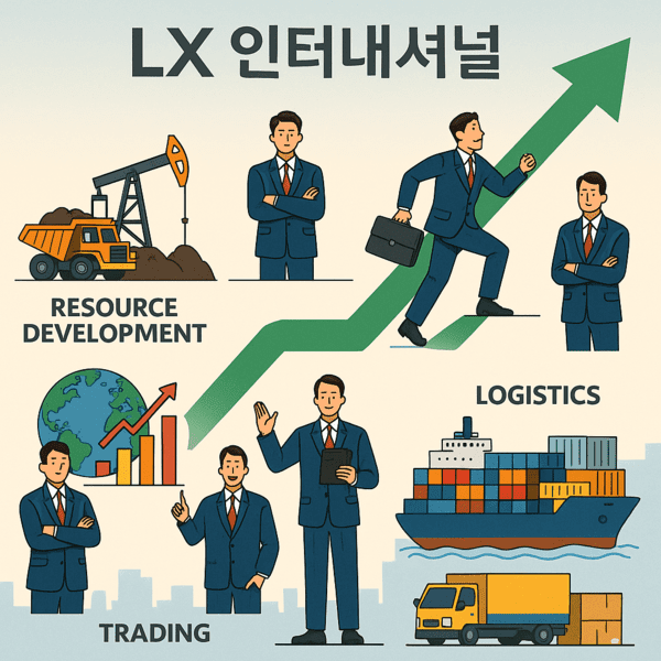 LX인터내셔널이 글로벌 경기 침체와 자원시황 악화로 2분기 실적이 크게 위축됐다./인공지능 생성 이미지