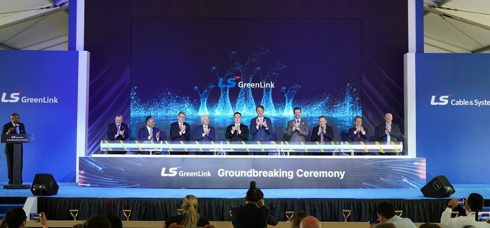 미국 버지니아주에 미국 최대 규모 해저케이블 제조 공장을 건설 중인 LS전선의 자회사 LS그린링크. /LS전선 제공