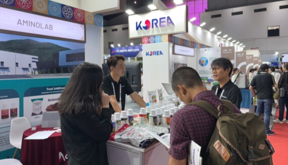 ‘2025년 인도네시아 농기계·농업기술 박람회’ 한국관. /한국농어촌공사