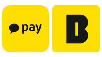 카카오페이, 카카오뱅크 모바일 앱./각 사