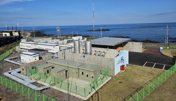 가스공사는 제주행원에서 ‘그린수소’ 생산에 성공했다. /한국가스공사