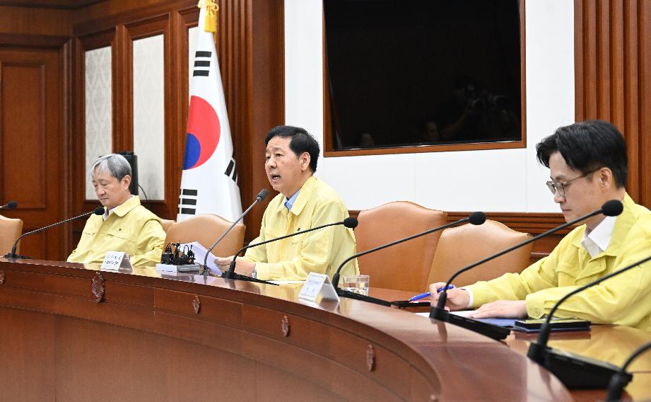 구윤철 부총리 겸 기획재정부 장관이 20일 서울 종로구 정부서울청사에서 열린 산업경쟁력강화 관계장관회의에서 발언하고 있다./기획재정부 제공
