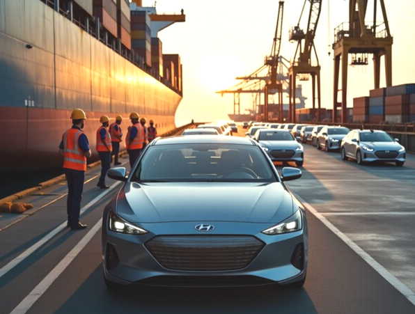 현대자동차와 기아가 미국 친환경차 시장에서 누적 판매 150만대를 달성하며 글로벌 친환경차 시장에서의 입지를 확고히 했다./인공지능 생성 이미지