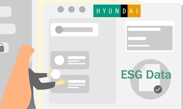 현대백화점그룹 지주회사인 현대지에프홀딩스가 그룹 차원의 ESG 데이터 통합 관리 시스템 구축에 나선다./그래픽=그린포스트코리아, 픽사베이 이미지