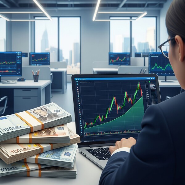 국내 은행권이 외화통장을 중심으로 고객 유치 전략을 강화하고 있다./인공지능 생성 이미지