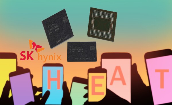 SK하이닉스가 스마트폰 발열 문제의 근본적 해결책으로 불리는 '고방열 모바일 D램'의 본격 공급에 나선다./ 그래픽=그린포스트코리아, 이미지=픽사베이