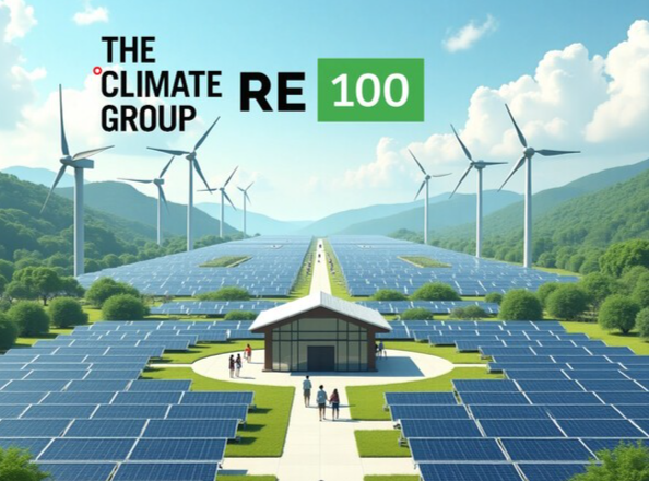 더 클라이밋 그룹이 한국 정부에 2030년까지 신재생에너지 비중을 최소 33%로 상향 조정할 것을 공식 제안했다./인공지능 생성 이미지, 그래픽=그린포스트 코리아