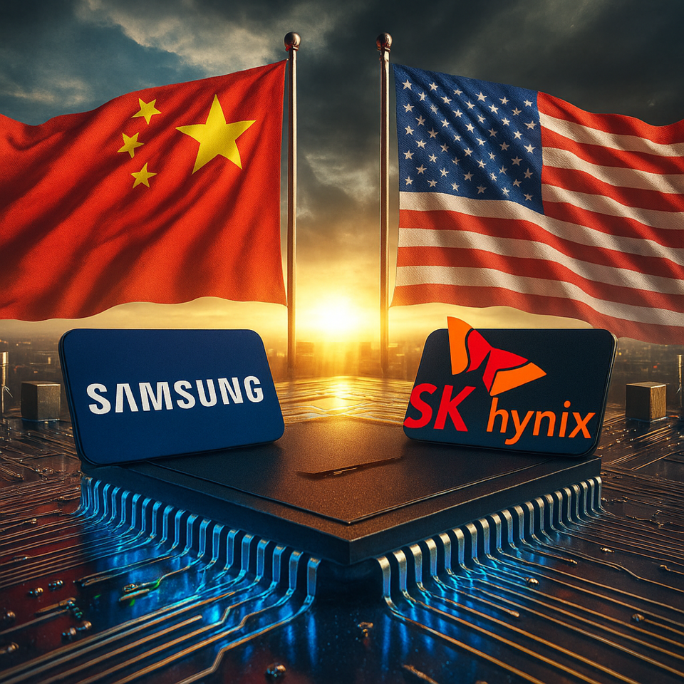 미국과 중국의 반도체 패권 경쟁 속에서 각종 규제 대응에 나서야 하는 국내 반도체 기업. /인공지능 생성 이미지.