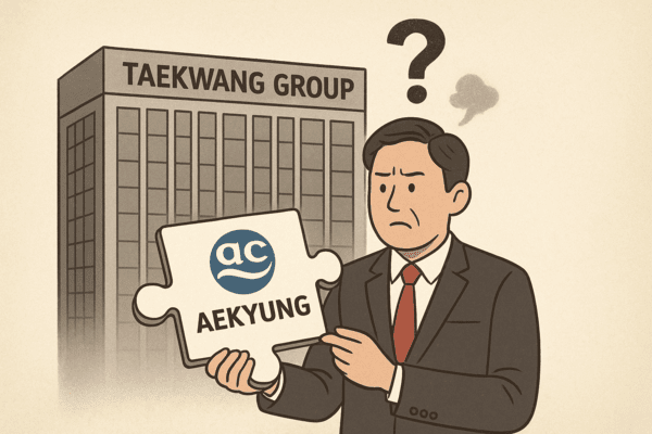 한때 재계 36위까지 올랐던 태광그룹이 생존의 기로에 서 있다./인공지능 생성 이미지