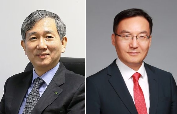 황성엽(왼쪽) 신영증권 대표와 이현승 전 KB자산운용 대표가 금융투자협회 차기 회장 선거에 출마 의사를 내비쳤다./각 사