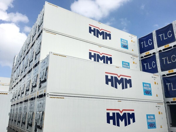 HMM의 초저온 냉동 컨테이너 ‘울트라 프리저(Ultra Freezer)’./사진=HMM