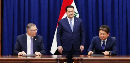 현대건설이 이라크와 4조원 규모의 해수플랜트 공사 수주에 성공했다./현대건설 제공