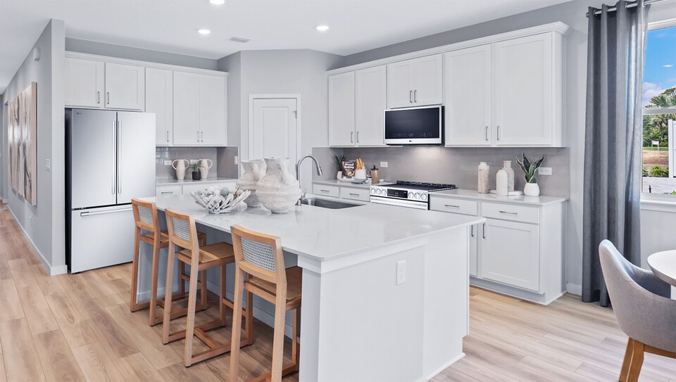 미국의 대형 건축업체와 연이은 생활가전 공급 계약을 체결하며 미국 B2B 생활가전 시장에서 성과를 창출하고 있는 LG전자. 사진은 LG전자의 주택 내부 인테리어 연출 이미지. /LG전자 제공