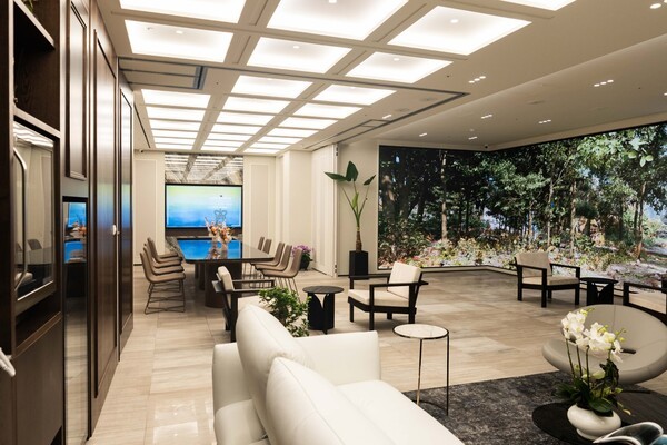 NH농협은행이 지난 16일 서울 중구 본점에 프리미엄 종합 자산관리 공간 ‘NH로얄챔버(Royal Chamber)’를 개설했다. NH로얄챔버의 내부 전경./NH농협은행