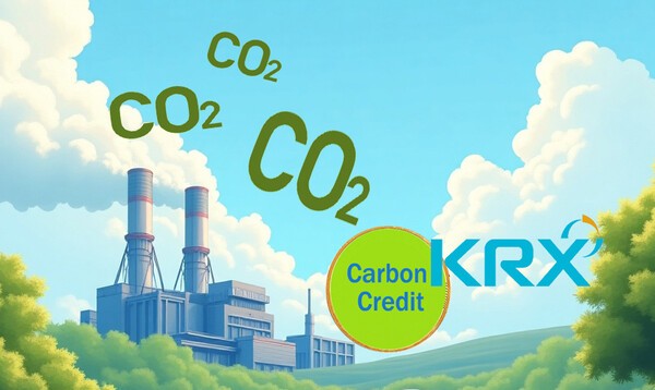 한국거래소(KRX)가 ‘탄소 크레딧(Carbon Credit) 시장’ 개설을 추진한다./그래픽=그린포스트코리아