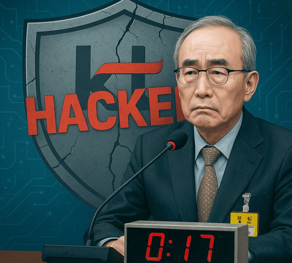 최근 발생한 해킹 은폐 논란과 소액결제 피해 문제로 국회 과학기술정보방송통신위원회 청문회에 소환된 김영섭 KT 대표. /인공지능 생성 이미지