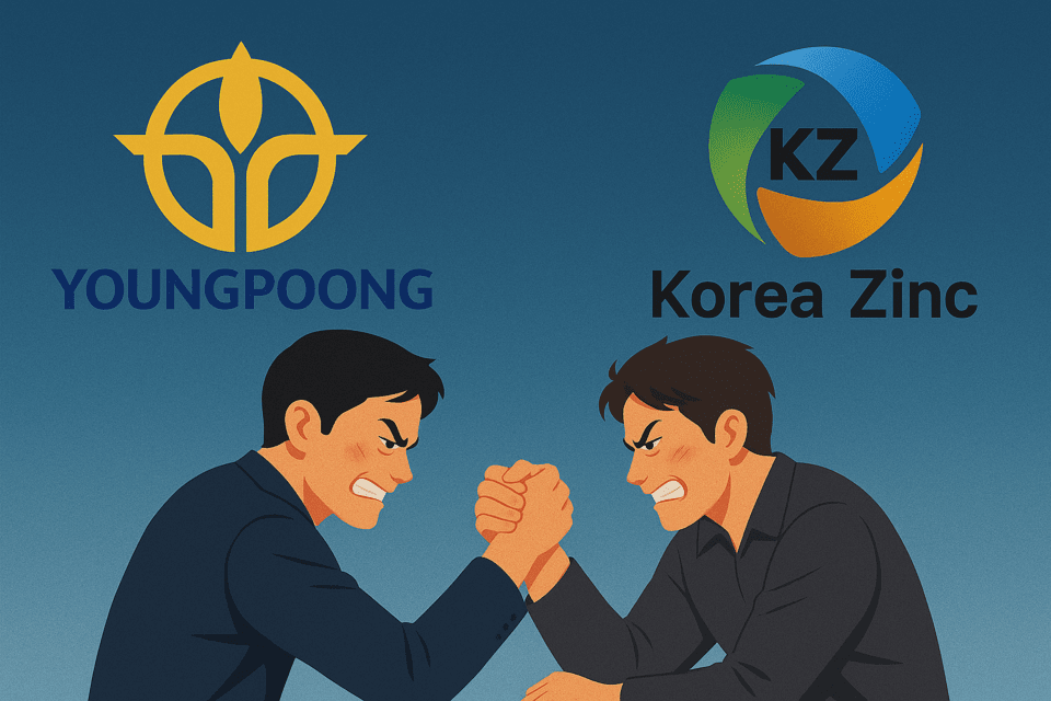 고려아연의 경영권을 놓고 오랜 시간 분쟁을 겪고 있는 영풍과 고려아연. /인공지능 생성 이미지