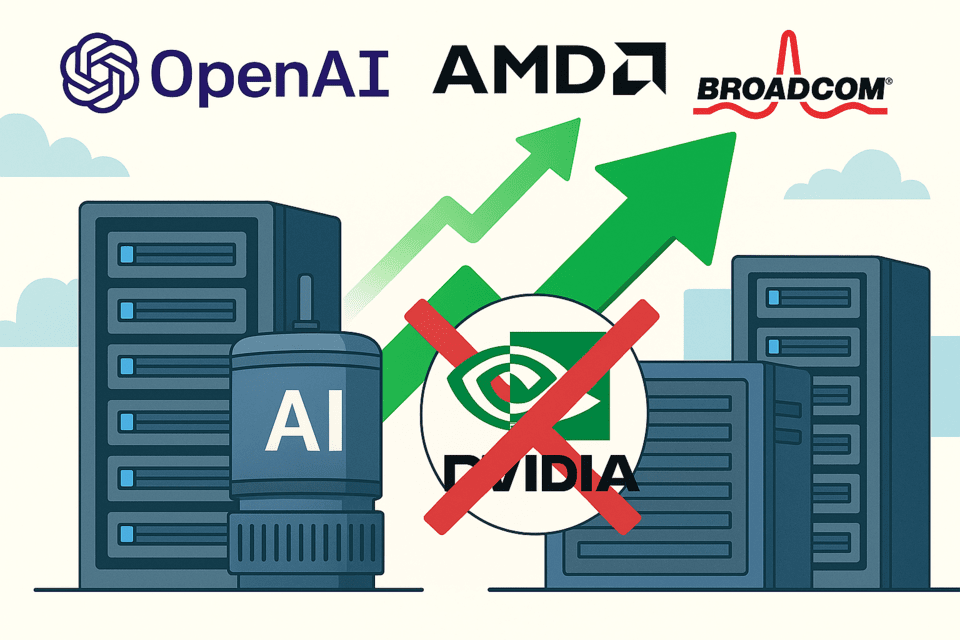 최근 AMD, 브로드컴과 대규모 계약을 체결하며 AI 가속기 공급망 다변화에 나서고 있는 오픈 AI. /인공지능 생성 이미지