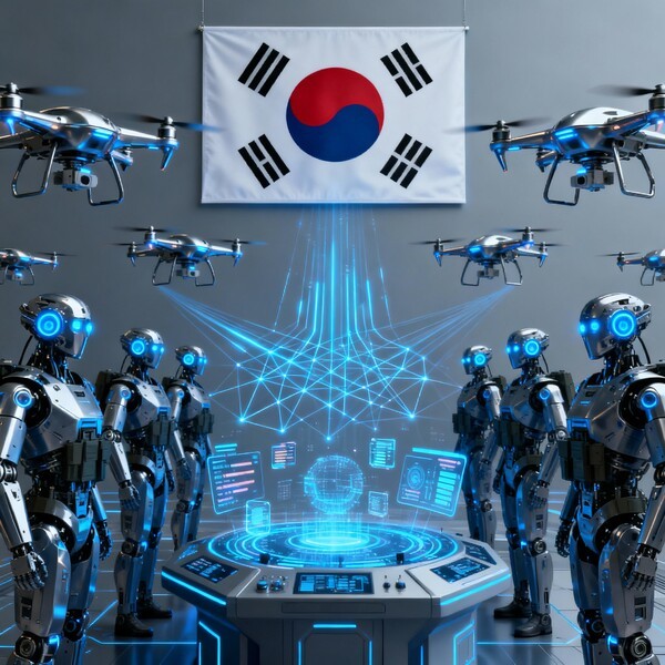 경기도 고양시 킨텍스에서 열리고 있는 ‘서울 국제 항공우주 및 방위산업 전시회 2025(ADEX 2025)’는 명실상부 아시아를 대표하는 글로벌 방산 비즈니스 플랫폼으로 자리잡았다./인공지능 생성 이미지