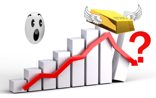 사상 최고가 행진을 이어오던 국제 금값이 21일(현지시간) 하루 만에 5%가 넘게 급락하며 조정국면에 들어간 것이 아니냐는 분석이 나오고 있다./그래픽=그린포스트코리아, 이미지=픽사베이