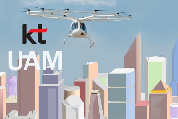 KT가 도심항공교통(Urban Air Mobility, 이하 UAM)을 통해 미래형 교통 신산업의 주도권 확보에 나섰다./그래픽=그린포스트코리아, 이미지=픽사베이