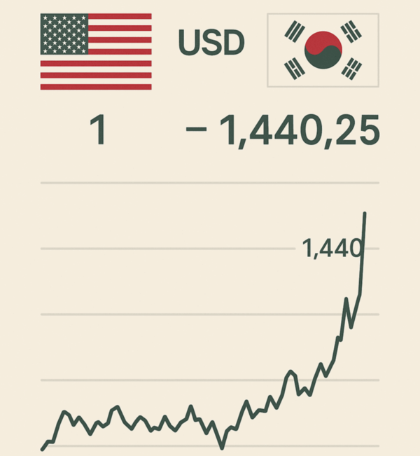 엔화 약세와 달러 강세가 동시에 겹치며 원화 가치가 흔들리고 있다. /인공지능(AI) 생성 이미지