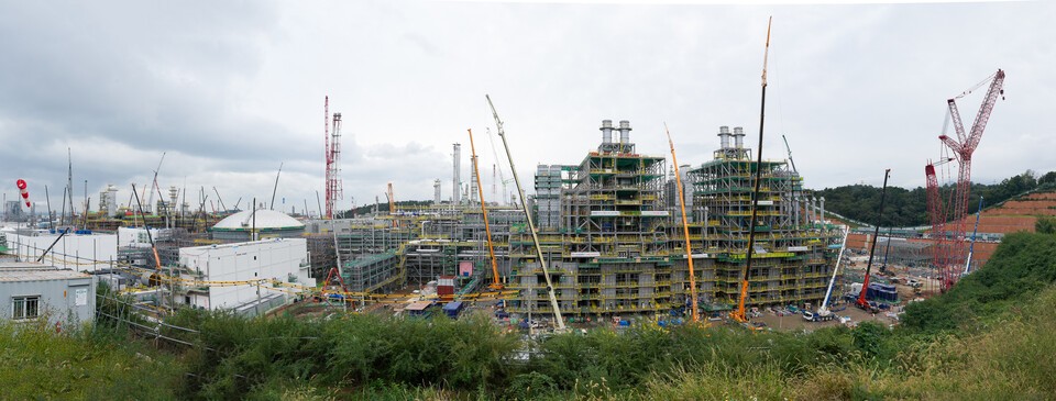 에쓰오일 샤힌프로젝트 건설현장./에쓰오일 제공