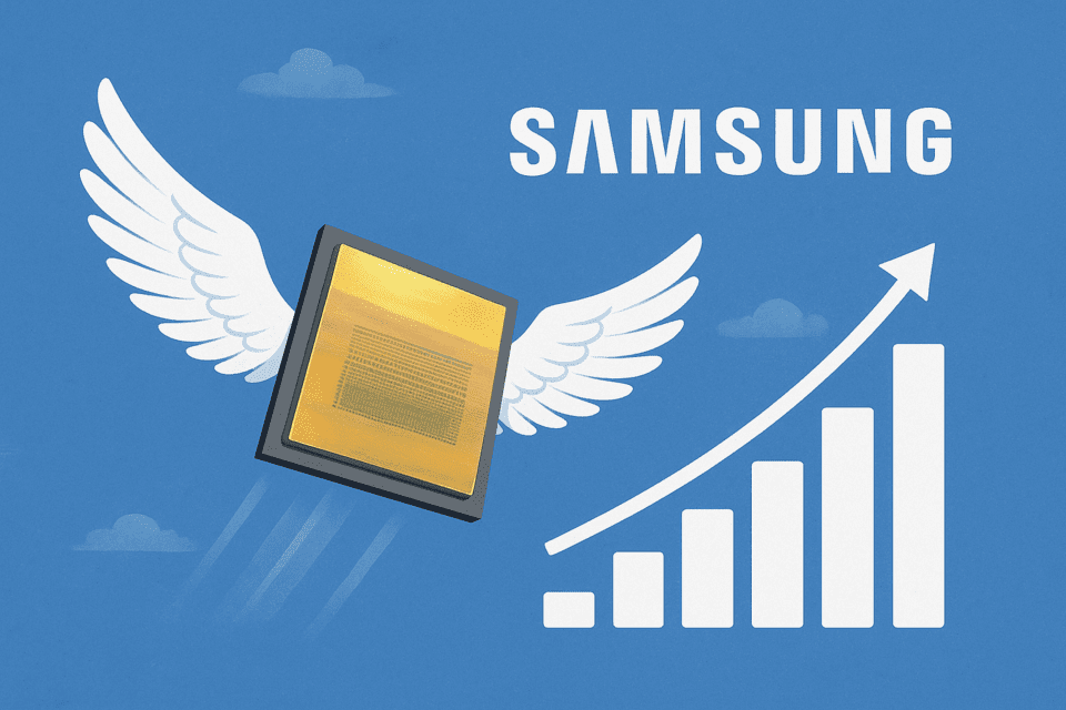 반도체 사업의 실적 개선을 기반으로 올해 3분기 어닝 서프라이즈급 실적을 기록한 삼성전자. /인공지능 생성 이미지