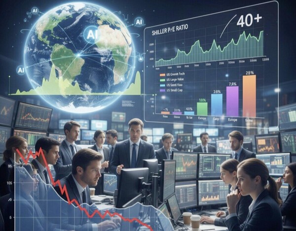 최근 국내 증시가 이틀 연속 하락하면서 과열 국면에 대한 우려가 빠르게 확산되고 있다. /인공지능 생성 이미지