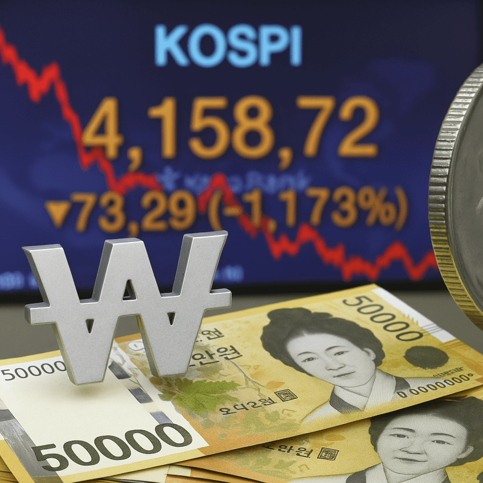 원·달러 환율 급등 속에서도 한국 증시에서 외국인의 존재감이 오히려 더 커지고 있다./인공지능(AI) 생성 이미지