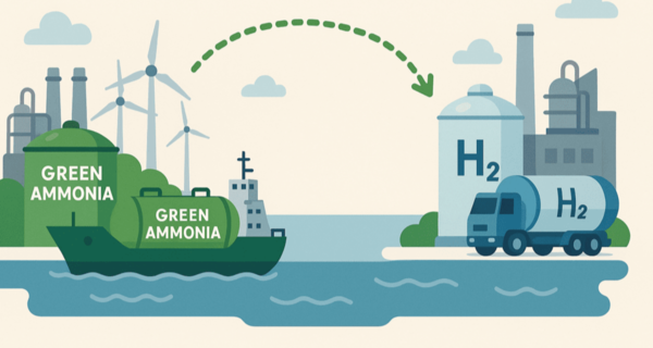 ‘그린 암모니아’가 글로벌 친환경 에너지 전환의 핵심 축으로 급부상하면서 에너지 안보 측면에서도 조명을 받고 있다./인공지능 이미지 생성