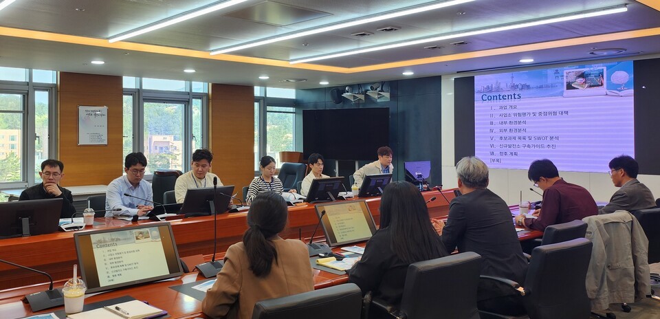 한국서부발전이 충남 태안 본사에서 '재난안전 기본계획 착수회의'를 진행했다./한국서부발전