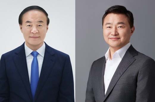 삼성전자 전영현 부회장(DS부문장, 메모리사업부장)(좌), 삼성전자 노태문 사장(DX부문장, MX사업부장). /삼성전자 제공