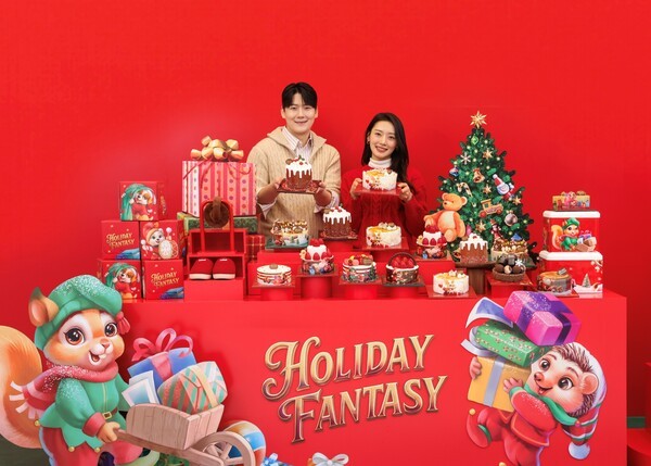 배스킨라빈스 2025 크리스마스 캠페인 홀리데이 판타지 공개./SPC그룹