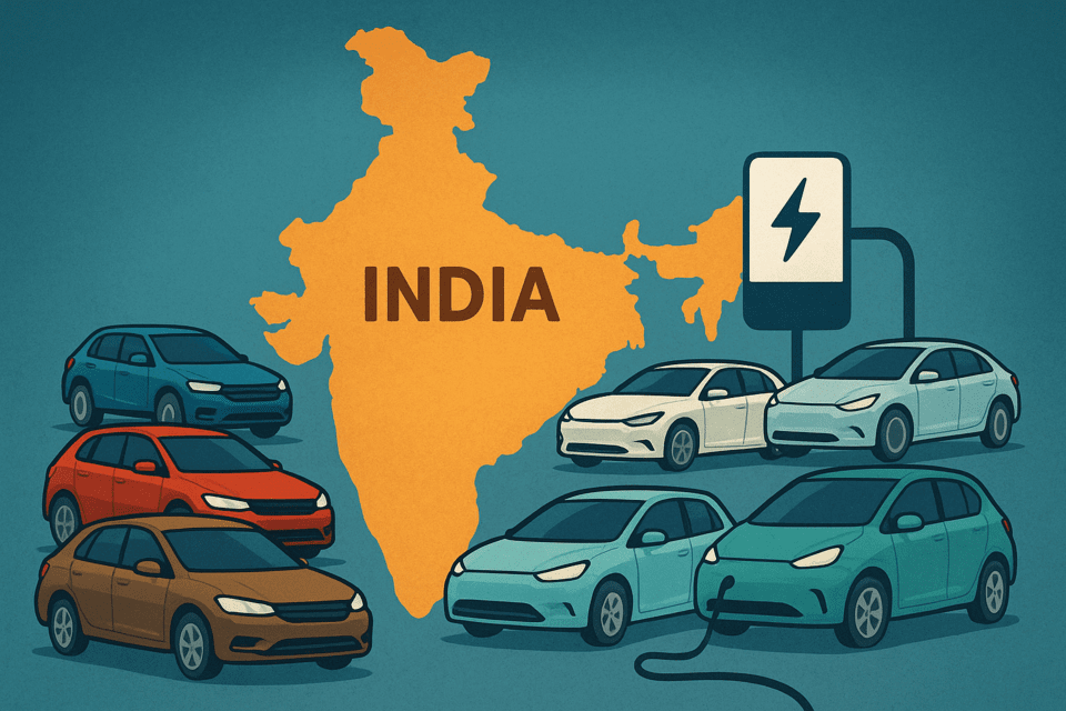 인구 대비 적은 자동차 보급률, 높은 경제 성장률 등 다양한 성장 잠재력으로 세계 최대 자동차 시장으로 성장할 것으로 주목받고 있는 인도. /인공지능 생성 이미지